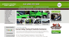 Desktop Screenshot of carmel-valley.towing-san-diego.com