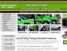 Tablet Screenshot of carmel-valley.towing-san-diego.com