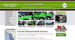 Desktop Screenshot of coronado.towing-san-diego.com