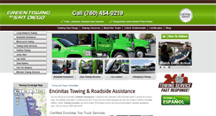 Desktop Screenshot of encinitas.towing-san-diego.com