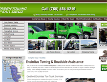 Tablet Screenshot of encinitas.towing-san-diego.com