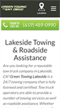 Mobile Screenshot of lakeside.towing-san-diego.com