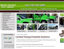 Tablet Screenshot of carlsbad.towing-san-diego.com